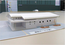岐阜式場出店会議にて使用した建築模型