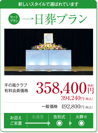 一日葬プラン