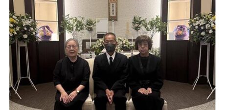 葬儀事例を頂いた、お客様の写真です。