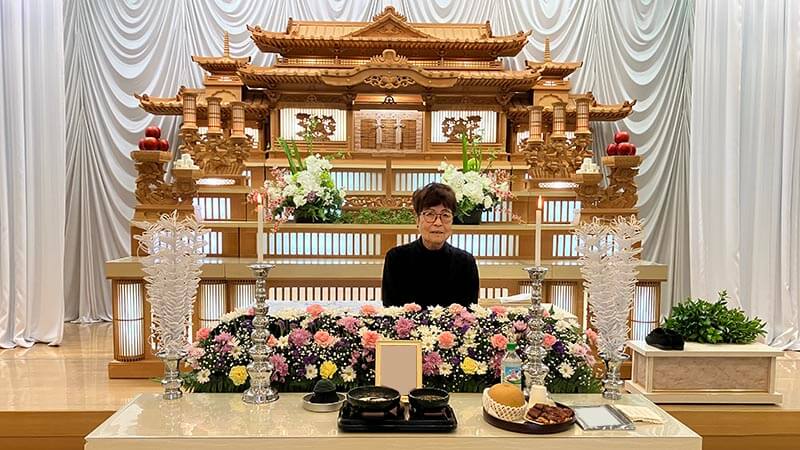 旅立った母も、喜んでいると思います。