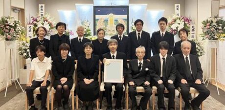 葬儀事例を頂いた、お客様の写真です。