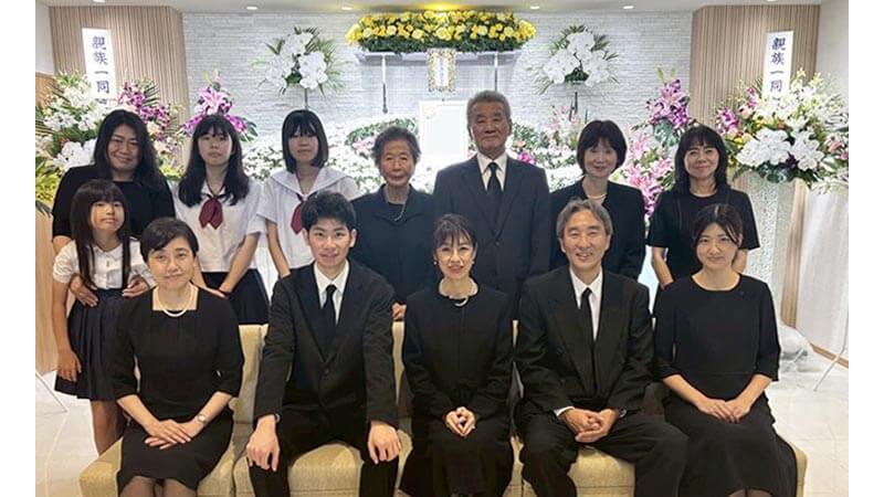 安心してお通夜、お葬式をむかえる事ができました。