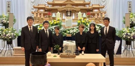 葬儀事例を頂いた、お客様の写真です。