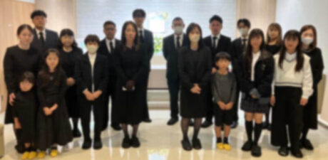 葬儀事例を頂いた、お客様の写真です。