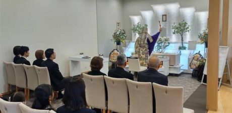 葬儀事例を頂いた、お客様の写真です。