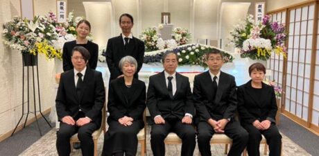葬儀事例を頂いた、お客様の写真です。