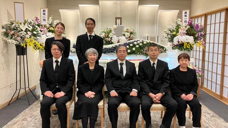 おかげさまで親族一同、笑顔で見送ることができました。