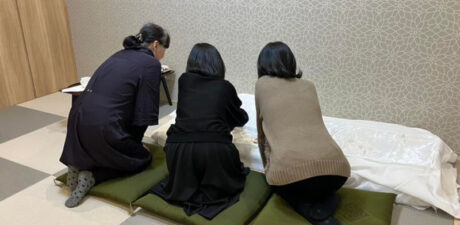 葬儀事例を頂いた、お客様の写真です。