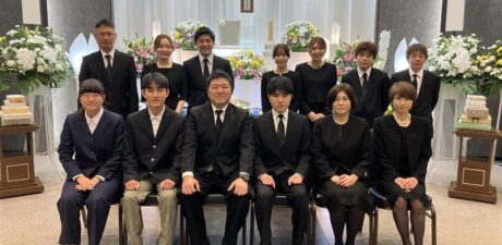 葬儀事例を頂いた、お客様の写真です。