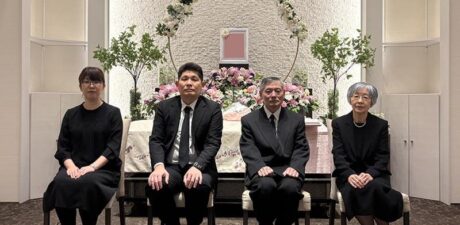 葬儀事例を頂いた、お客様の写真です。