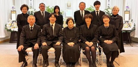 葬儀事例を頂いた、お客様の写真です。