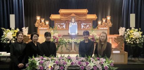 葬儀事例を頂いた、お客様の写真です。