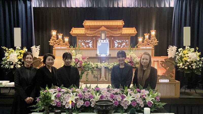 心に残る温かい葬儀になりました。