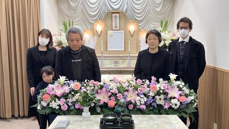 最期を家族皆でお見送りができて良かったと思います。