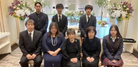 葬儀事例を頂いた、お客様の写真です。