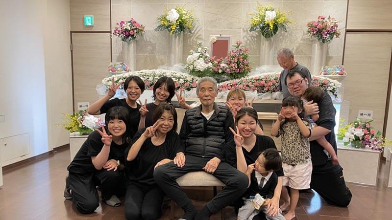 とてもあたたかい式ができました。