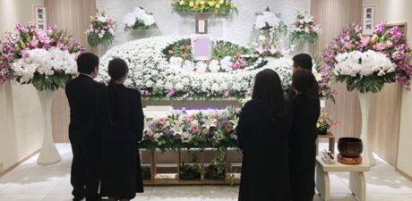 葬儀事例を頂いた、お客様の写真です。