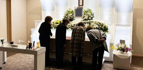 葬儀事例を頂いた、お客様の写真です。