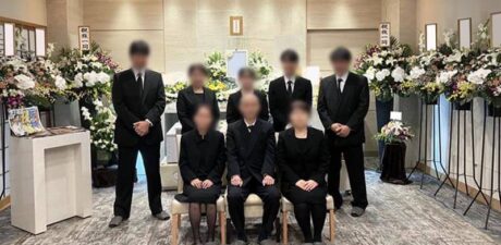 葬儀事例を頂いた、お客様の写真です。