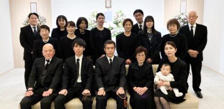 葬儀事例を頂いた、お客様の写真です。