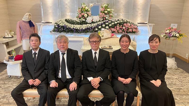 ばあちゃんを送ってあげる事ができて良かった！