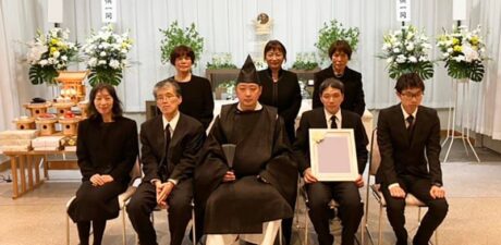 葬儀事例を頂いた、お客様の写真です。