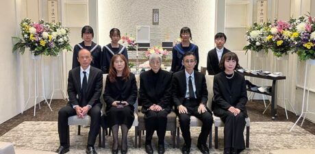 葬儀事例を頂いた、お客様の写真です。