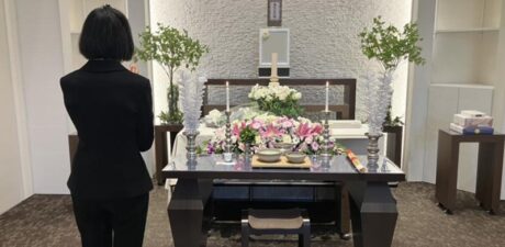 葬儀事例を頂いた、お客様の写真です。