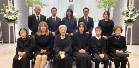 葬儀事例を頂いた、お客様の写真です。