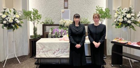 葬儀事例を頂いた、お客様の写真です。