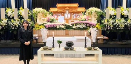 葬儀事例を頂いた、お客様の写真です。