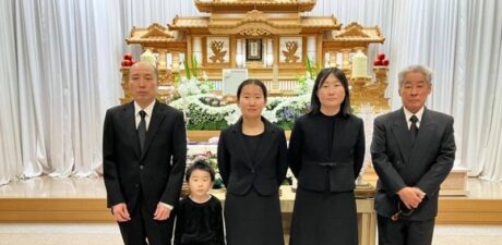 葬儀事例を頂いた、お客様の写真です。