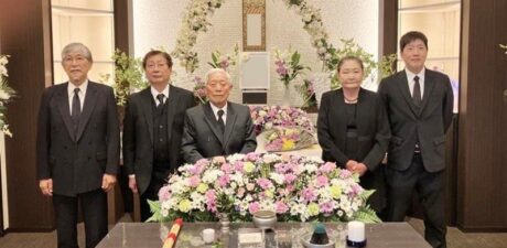 葬儀事例を頂いた、お客様の写真です。