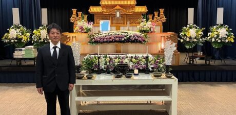 葬儀事例を頂いた、お客様の写真です。