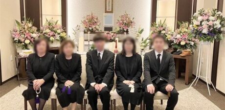 葬儀事例を頂いた、お客様の写真です。