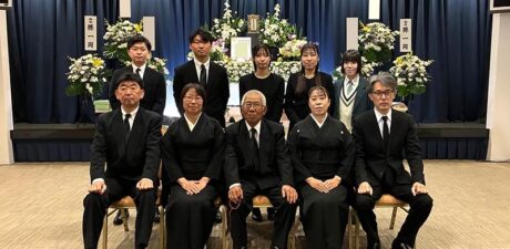 葬儀事例を頂いた、お客様の写真です。