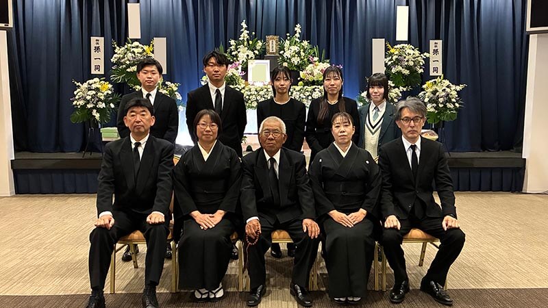 ゆっくりお見送りすることができました。