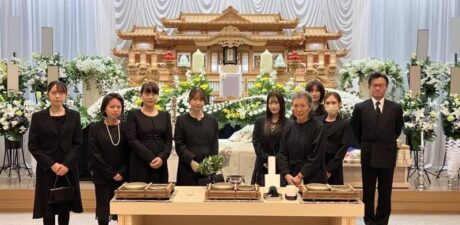 葬儀事例を頂いた、お客様の写真です。