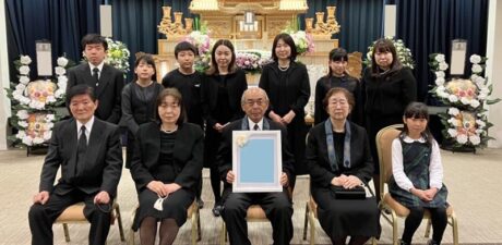 葬儀事例を頂いた、お客様の写真です。