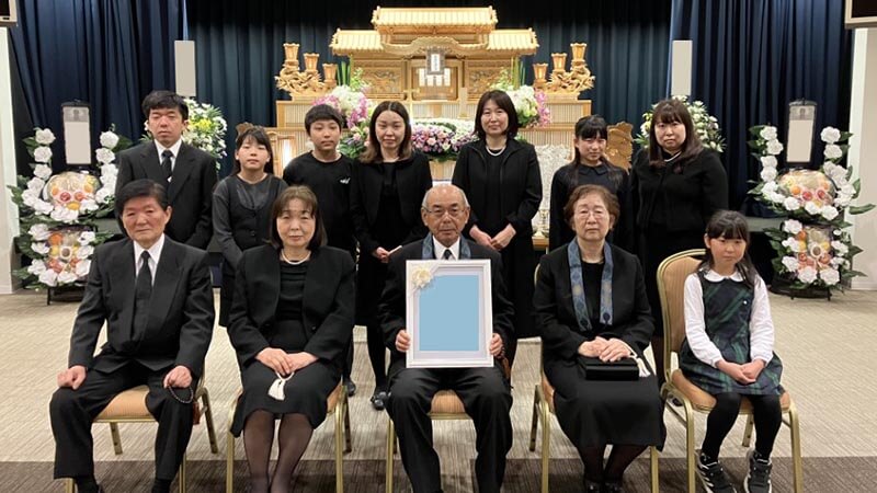 気軽に家族葬が営めました。