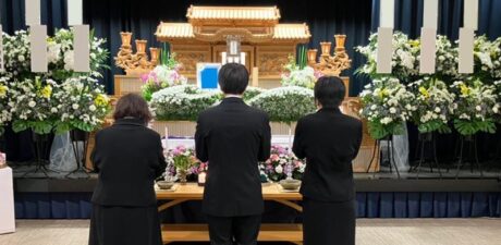 葬儀事例を頂いた、お客様の写真です。