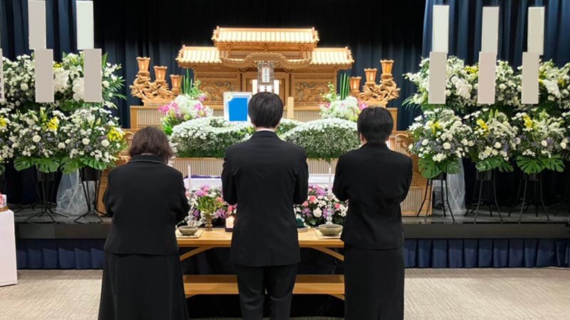 無事葬儀を終える事が出来ました。