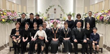 葬儀事例を頂いた、お客様の写真です。