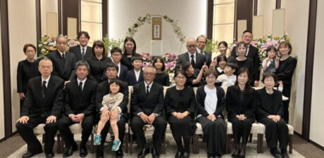 葬儀事例を頂いた、お客様の写真です。