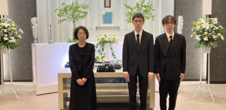 葬儀事例を頂いた、お客様の写真です。