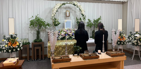 葬儀事例を頂いた、お客様の写真です。