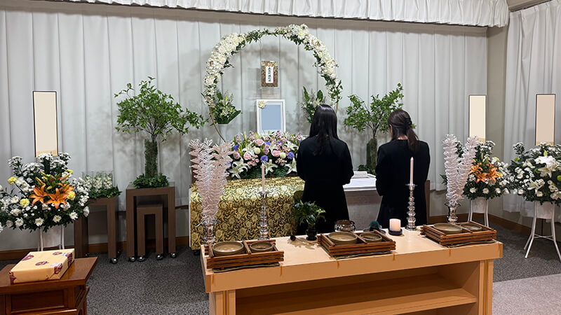 家族に寄り添った温かい葬儀を行うことができました。