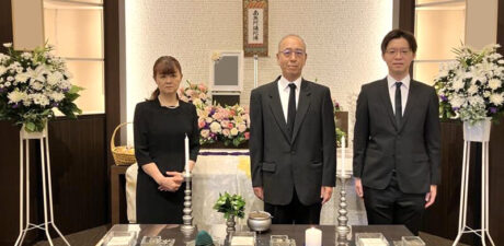 葬儀事例を頂いた、お客様の写真です。