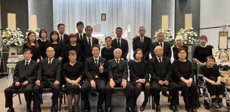 葬儀事例を頂いた、お客様の写真です。