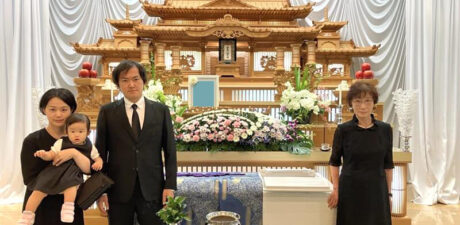 葬儀事例を頂いた、お客様の写真です。